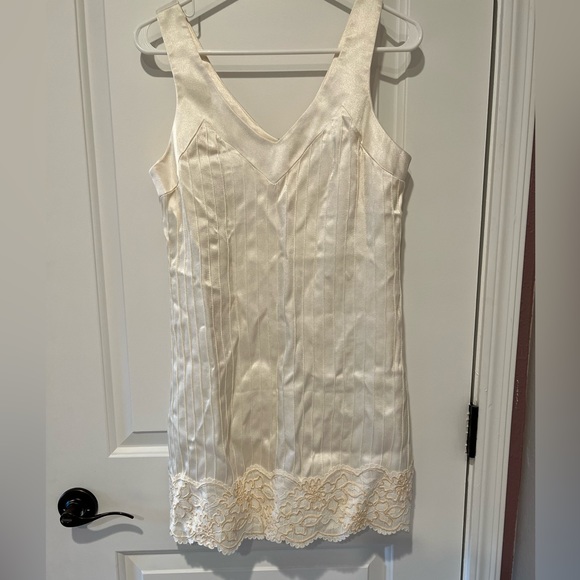 Vintage 1960’s S. Howard Hirsh California 2pc Ivory Mini Dress Set - Picture 1 of 6